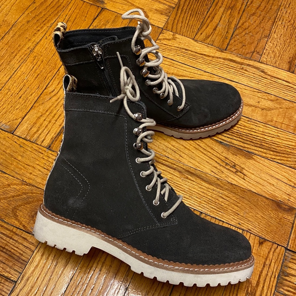 Dolce Vita Suede Lace Up Boots